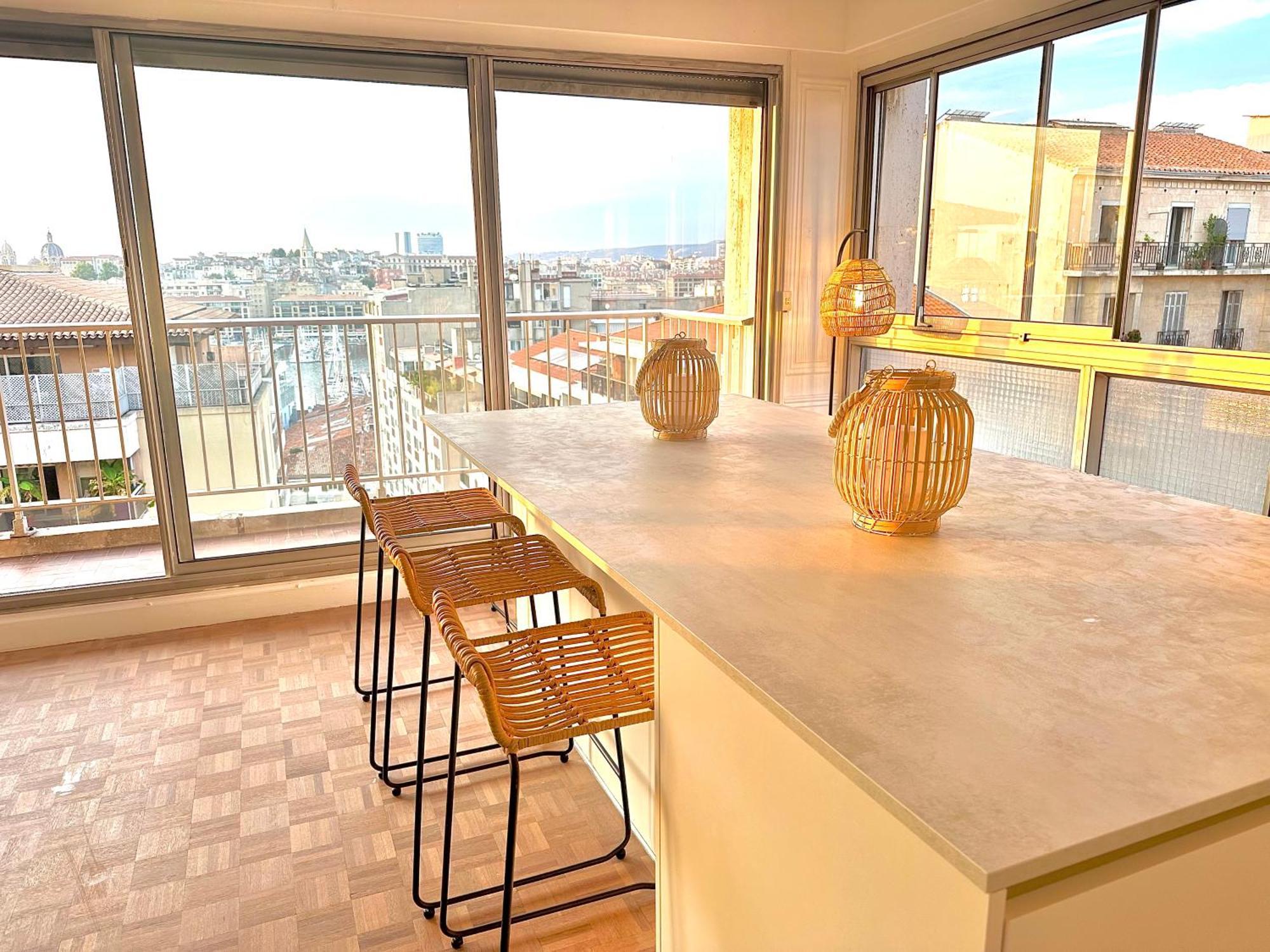 Cote Vieux Port - 105m2 - Port & Sea View Appartement